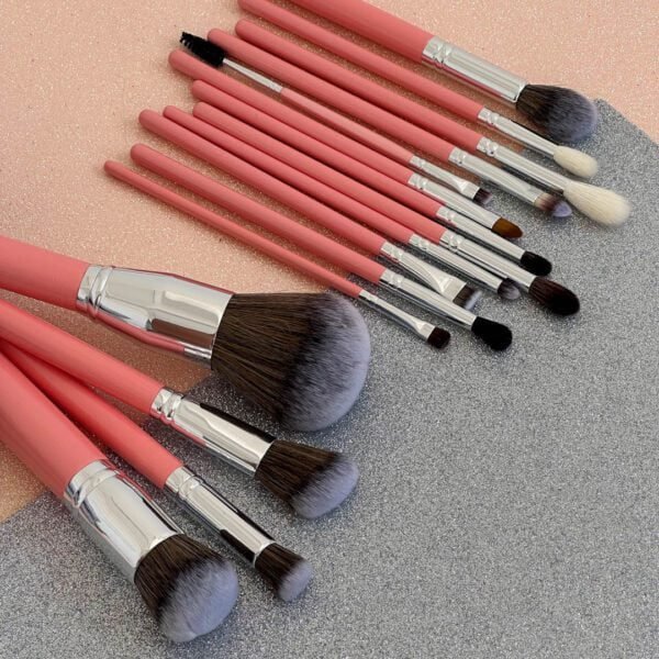 Set de Brochas Coral Glitter - Imagen 3