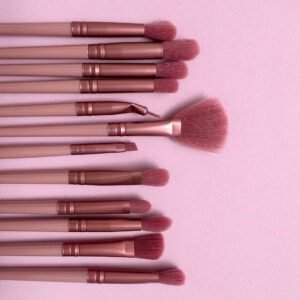 Set de Brochas para Ojos Baby Pink