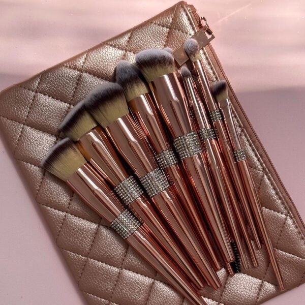 Set de Brochas Rombo Rosado