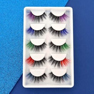 Pestañas de Colores