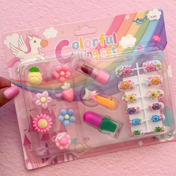 Set de Belleza para Niñas Anillos