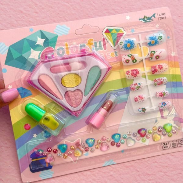 Set de Belleza para Niñas Corazones