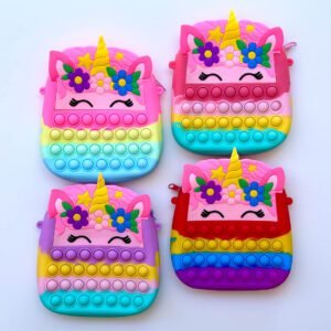 Cartera Pop It Unicornio