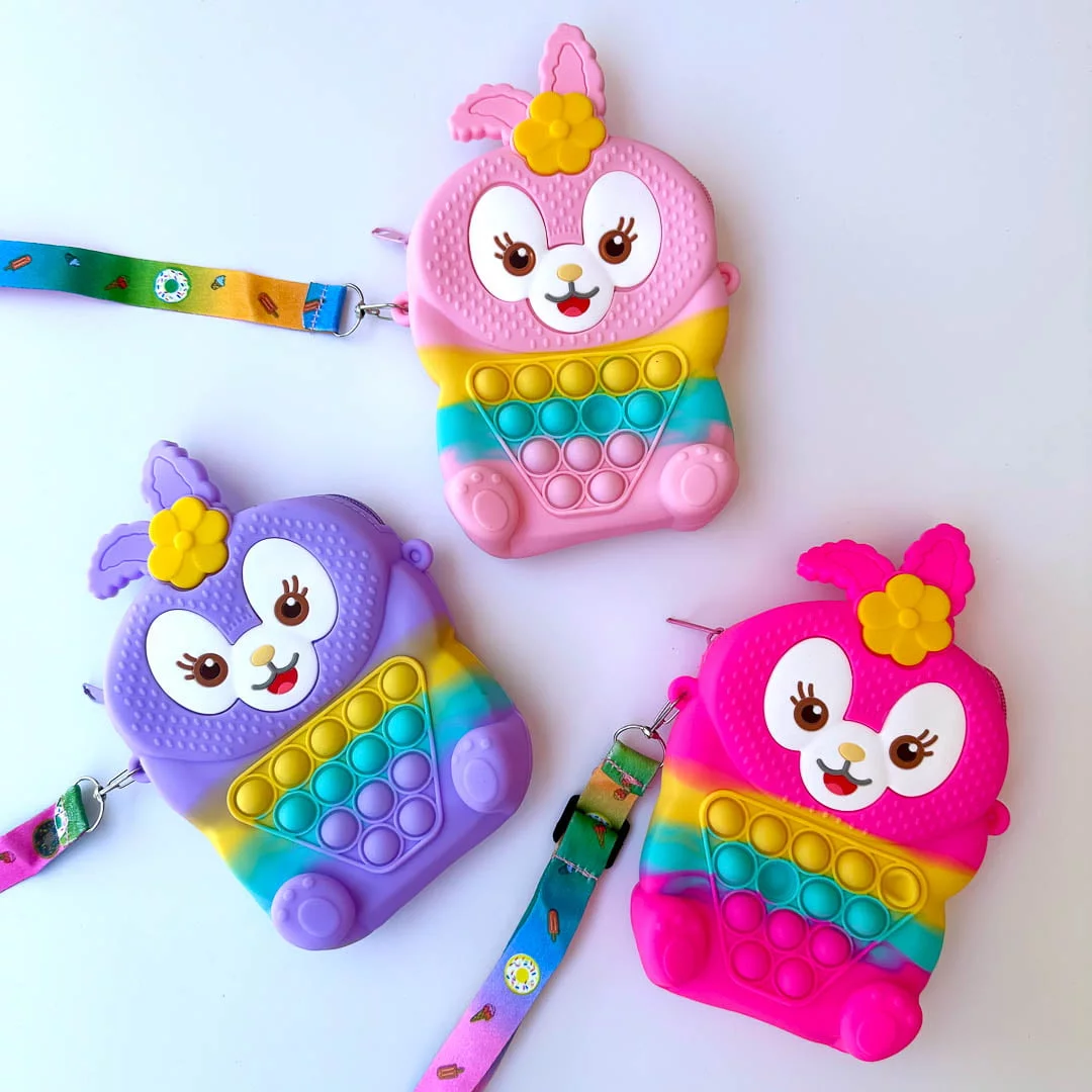 Cartera Pop It Conejo - Imagen 2