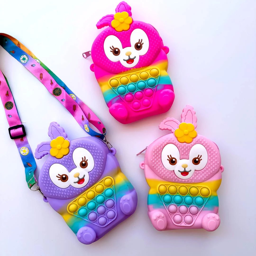 Cartera Pop It Conejo