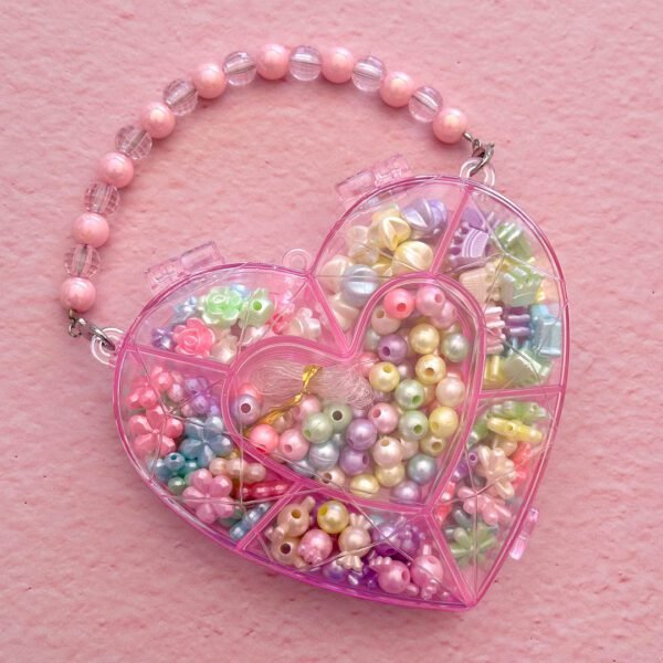 Set para Armar Collares y Pulseras Corazón