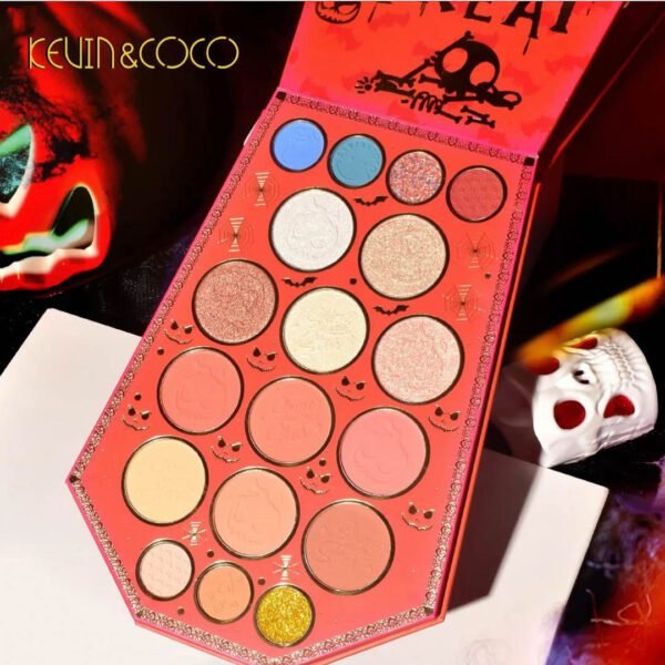 Paleta de Sombras Halloween Payasa - Imagen 3