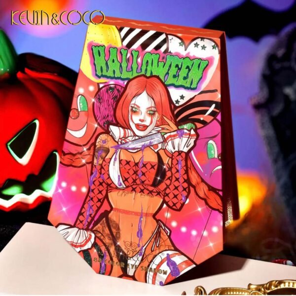Paleta de Sombras Halloween Payasa