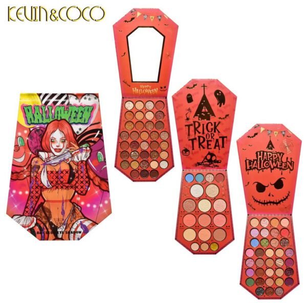 Paleta de Sombras Halloween Payasa - Imagen 2