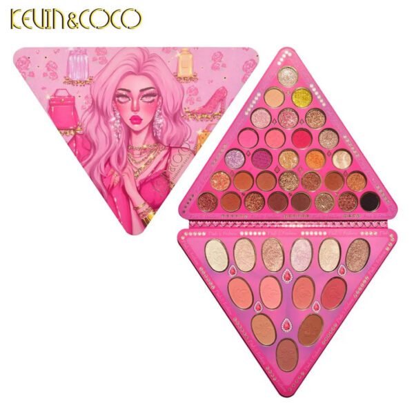 Paleta de Sombras Fashion Triangular - Imagen 2
