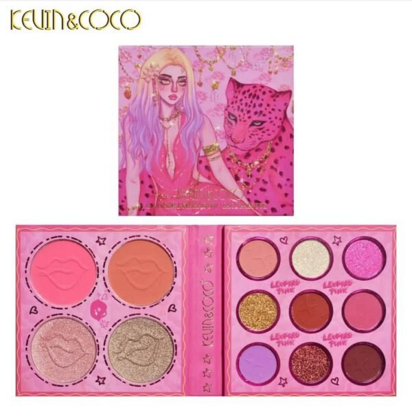 Paleta de Sombras Leopardo Fucsia - Imagen 3
