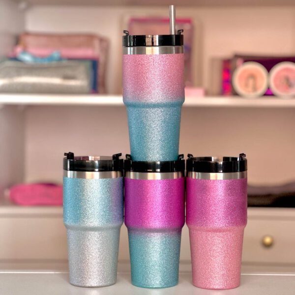 Vaso Térmico Glitter 600 ml. - Imagen 4