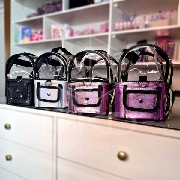 Bolso Organizador para Brochas Metalizado - Imagen 2