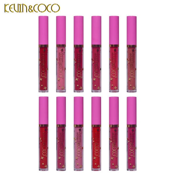 Set de Labiales Mate Pinky Sisters Kevin & Coco - Imagen 6