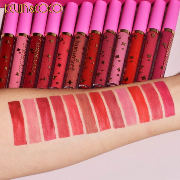 Set de Labiales Mate Pinky Sisters Kevin & Coco - Imagen 4