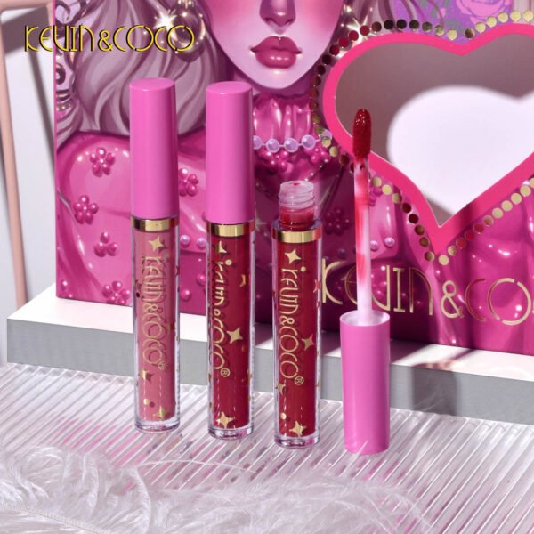 Set de Labiales Mate Pinky Sisters Kevin & Coco - Imagen 3