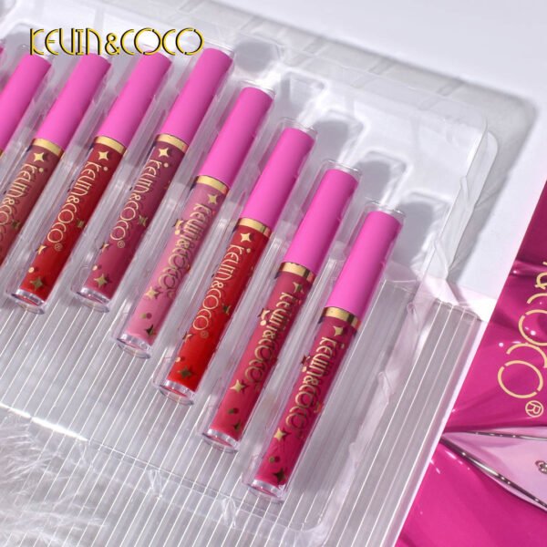 Set de Labiales Mate Pinky Sisters Kevin & Coco - Imagen 5
