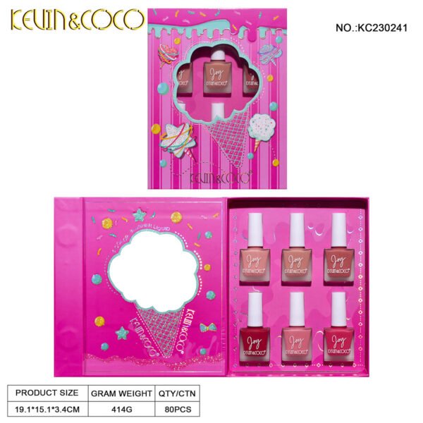 Set de Rubores Líquidos Ice Cream Kevin & Coco - Imagen 2