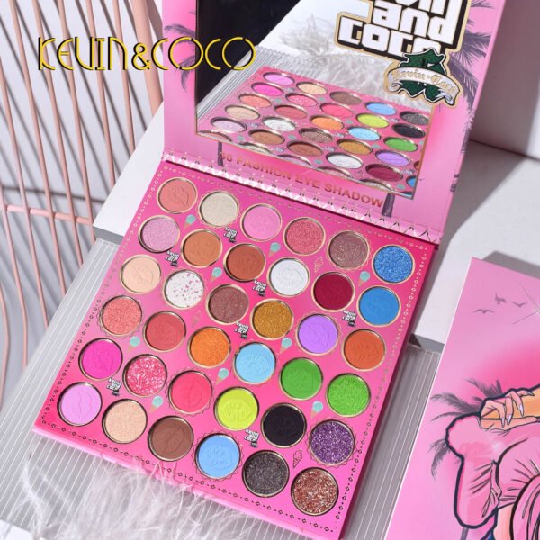 Paleta de Sombras Miami Makeup Kevin & Coco - Imagen 2