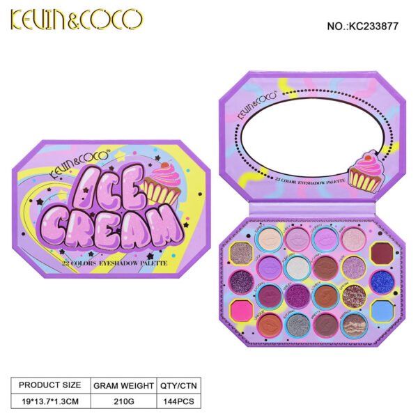 Paleta de Sombras Ice Cream Kevin & Coco - Imagen 2