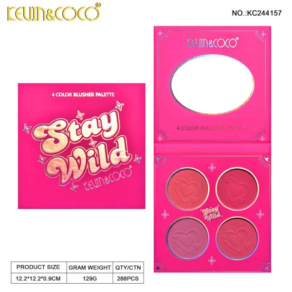 Paleta de Rubores Stay Wild Kevin & Coco - Imagen 2
