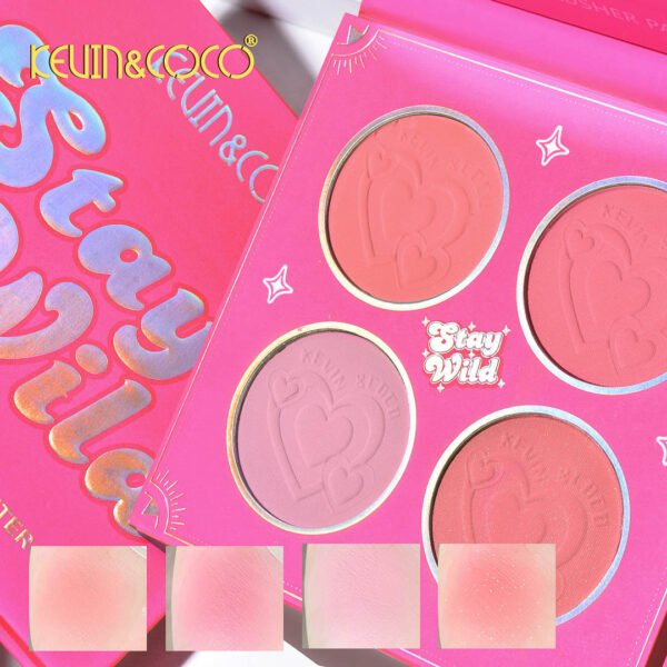 Paleta de Rubores Stay Wild Kevin & Coco