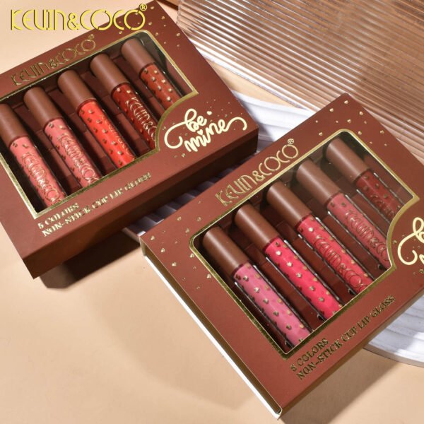 Set de Labiales Líquidos Be Mine Kevin & Coco