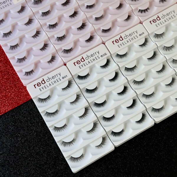 Pestañas Red Cherry Set de 5 Pares