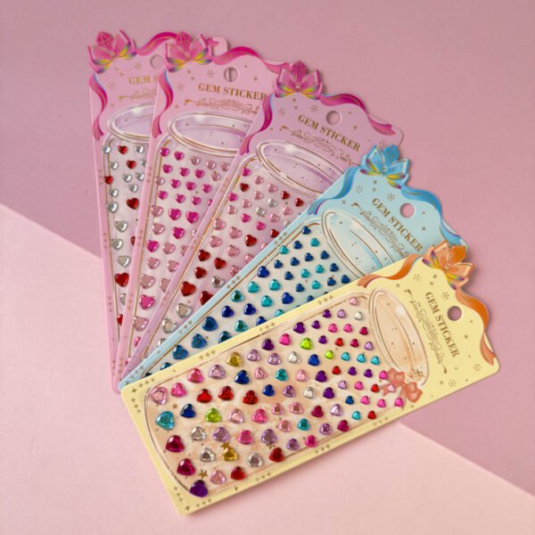 Brillos Gem Sticker Corazón - Imagen 8
