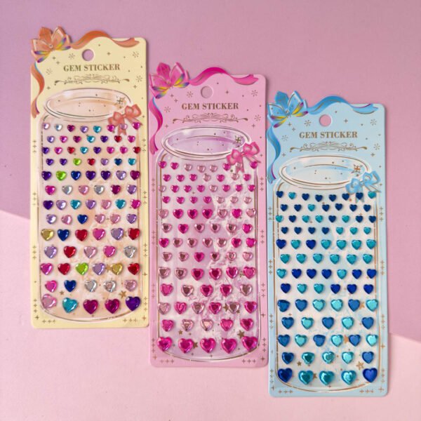 Brillos Gem Sticker Corazón - Imagen 6