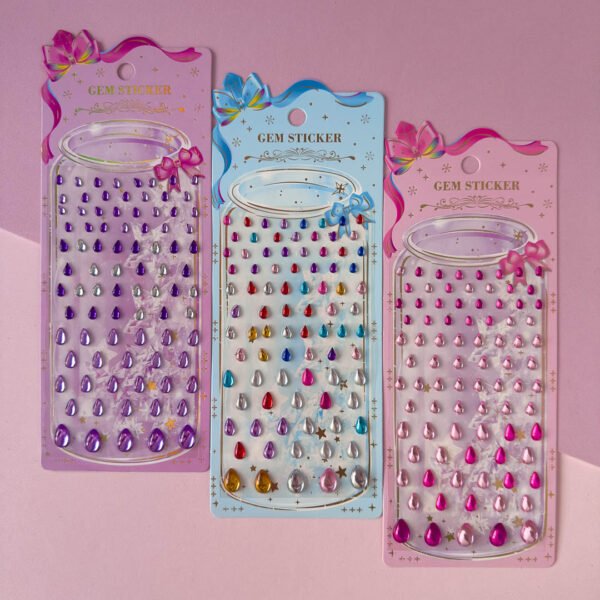 Brillos Gem Sticker Gota - Imagen 4