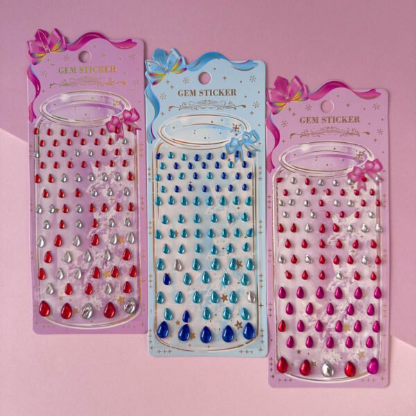 Brillos Gem Sticker Gota - Imagen 3