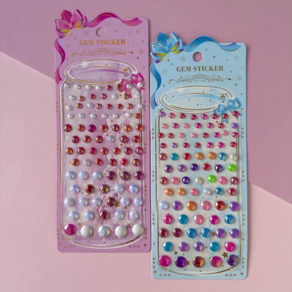 Brillos Gem Sticker Perla - Imagen 4